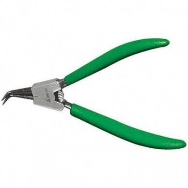 Circlip pliers. External. Bent