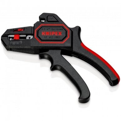 Self adjusting insulation stripper 180mm (0.2-6mm²) KNIPEX 2