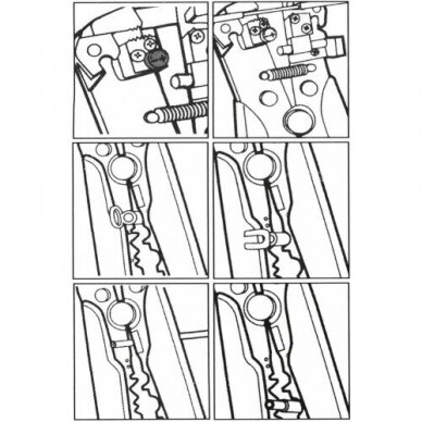 Universal wire stripper and ratchet crimping pliers 4