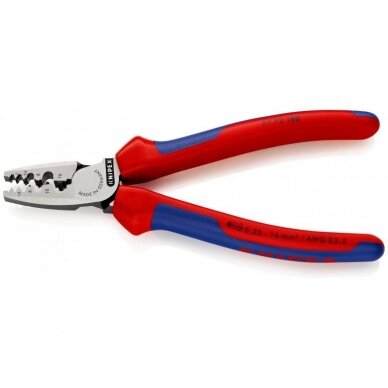 Crimping pliers for wire ferrules 180mm 2