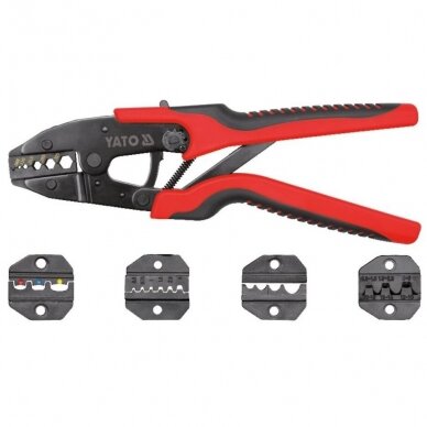 Quick interchangeable ratchet crimper set 2