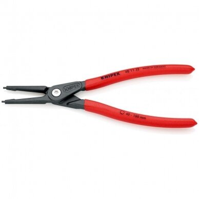 Precision circlip pliers. Internal 225mm (Ø40-100mm) KNIPEX 2