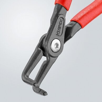 Replės vidiniams žiedams. Lenktos 165mm (Ø19-60mm) KNIPEX 5