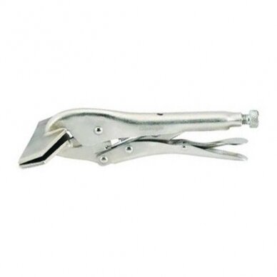 Level mouth jaw locking pliers