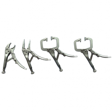 Mini locking pliers set 4pcs 2