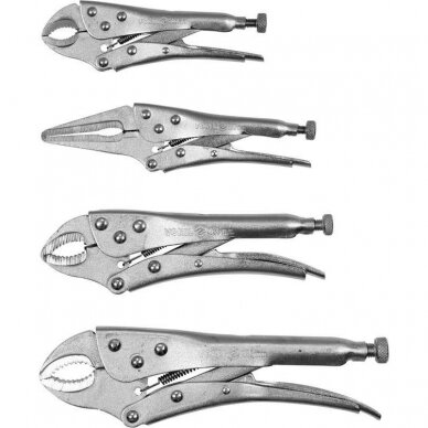 Locking pliers set 4pcs