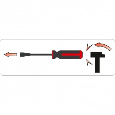 Pry bar set 3pcs 3