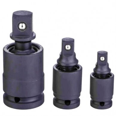 1/4" + 3/8" + 1/2"  Dr. Impact universal joint set 3pcs.