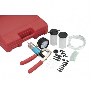 Vacuum & pressure test and brake bleeding kit