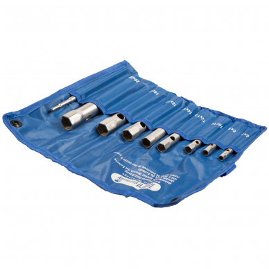 Tubular box spanner set 8pcs