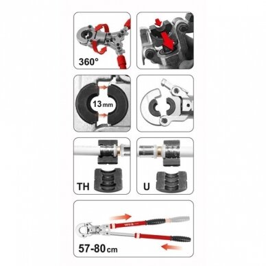 Crimping tools for pipes 3