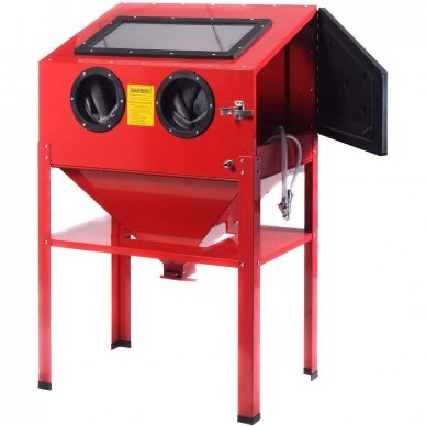 Vertical sandblast cabinet 220L 2