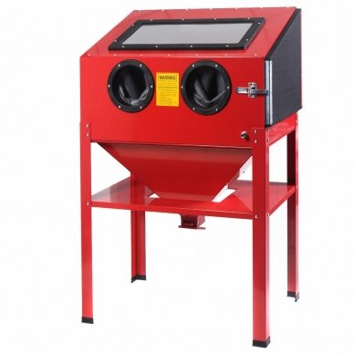 Vertical sandblast cabinet 220L