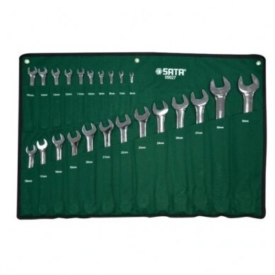 Combination wrench set 23pcs. (6-32)