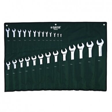 Combination wrench set 26pcs. (6-32)